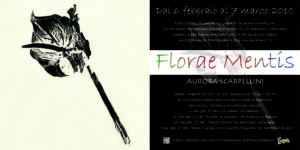 Volantino mostra Florae mentis